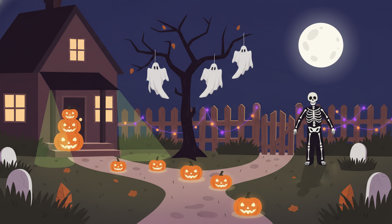 Außendekoration Halloween: 20 Ideen für einen gruseligen Garten