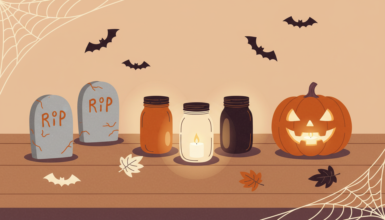 Halloween Dekoration selber machen: 15 Ideen die wirklich gruseln